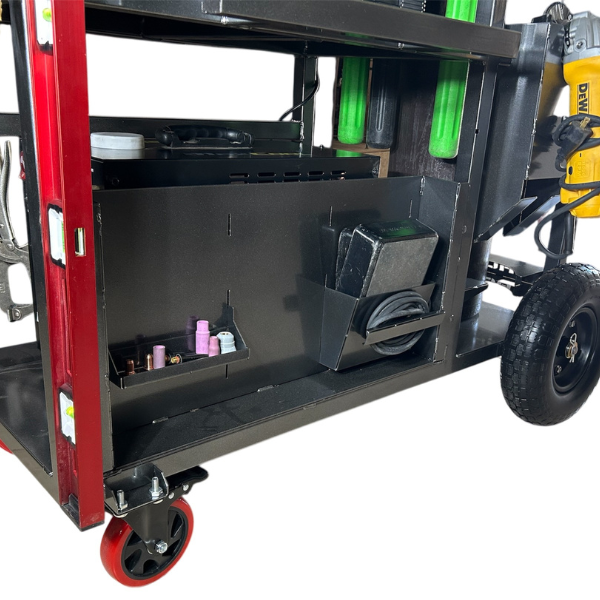 Bottom Right Closeup Hogue Welding Cart