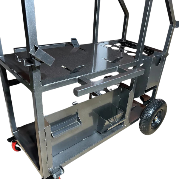 Empty Hogue Welding Cart Top Right