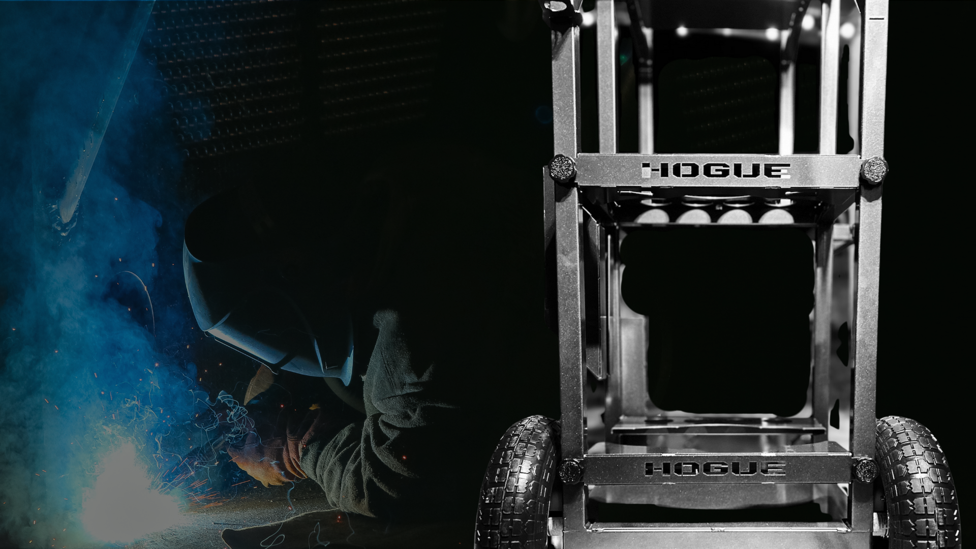 Hogue Welding Cart and Tungsten Holders Shop